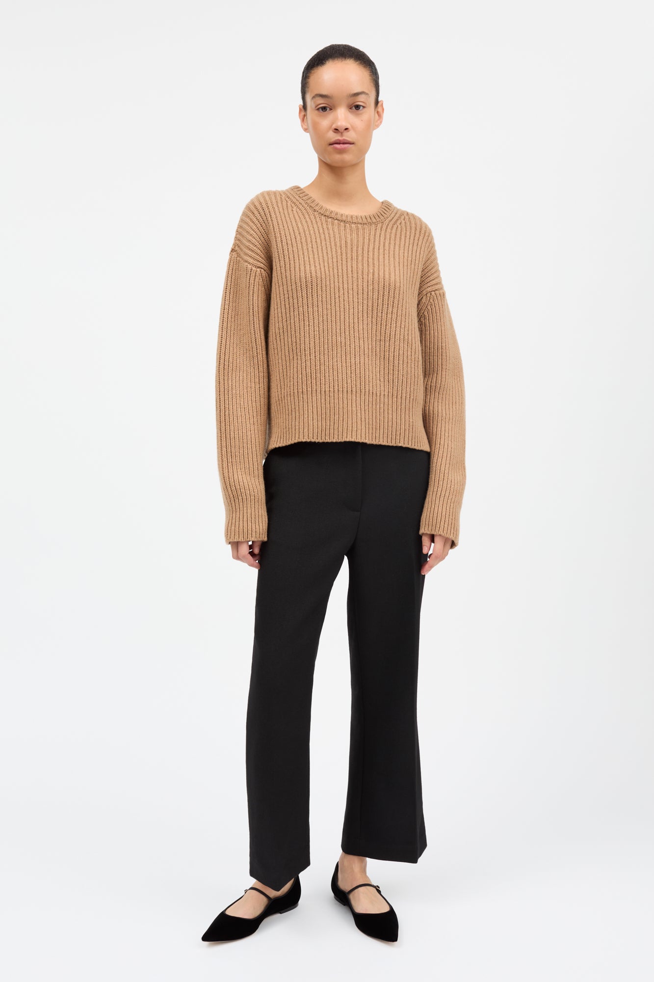 Skall Studio Diana O-neck Jumper Camel